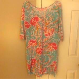 Lilly Pulitzer 3/4 sleeve dress sz S